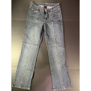 Vintage FUBU Classics Jeans Women's 11/12 Blue Denim Bootcut Y2K